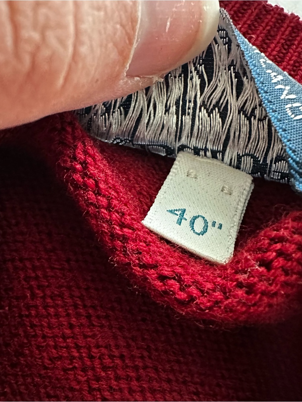Burberry vintage ballantyne button up cardigan - Picture 10 of 11
